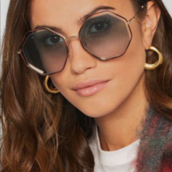 CHLOE CE132S Green Tint Sunglasses NWT - Picture 4 of 8